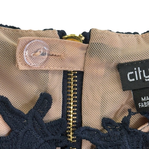 City Chic Plus Size “So Fancy Dress” in Navy Blue. Size 20L NWT - Picture 9 of 16